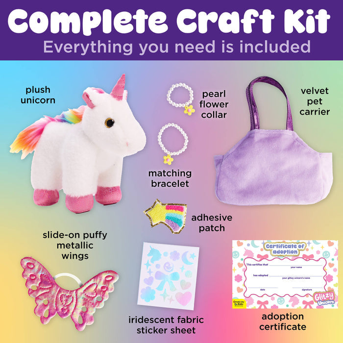 Decorate A Glitzy Unicorn Diy Craft Kit