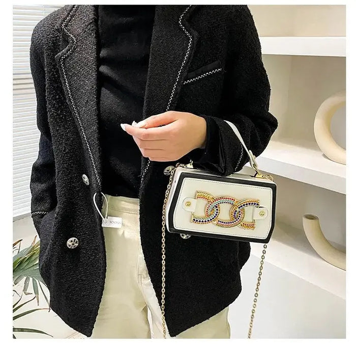 Diamond Box Handbags/Sling Bags fashionnsio