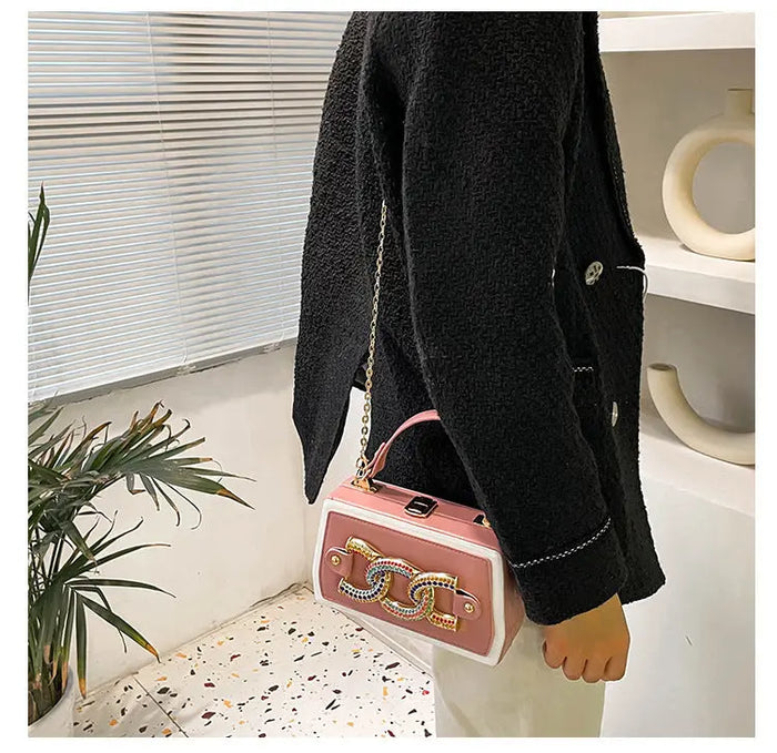 Diamond Box Handbags/Sling Bags fashionnsio