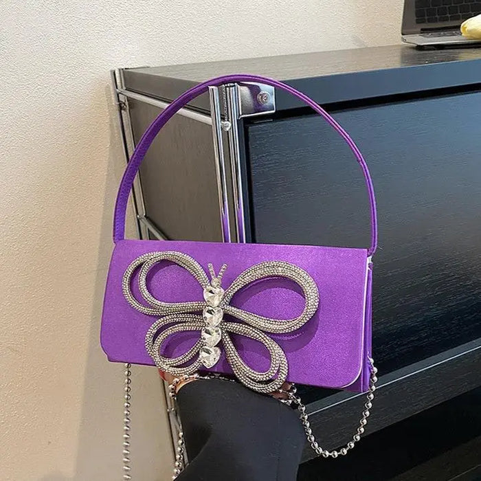 Diamond Butterfly Handbags/Shoulder Bags fashionnsio
