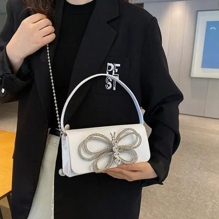 Diamond Butterfly Handbags/Shoulder Bags fashionnsio
