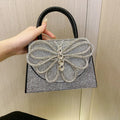Rhinestone Butterfly Handbags fashionnsio