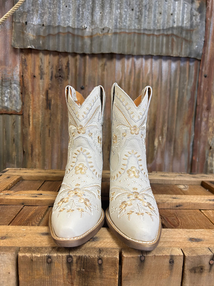 Dingo Primrose White Western Boot