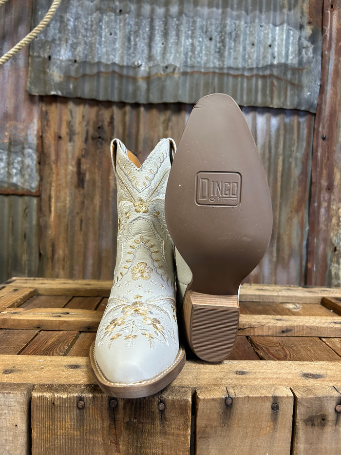 Dingo Primrose White Western Boot