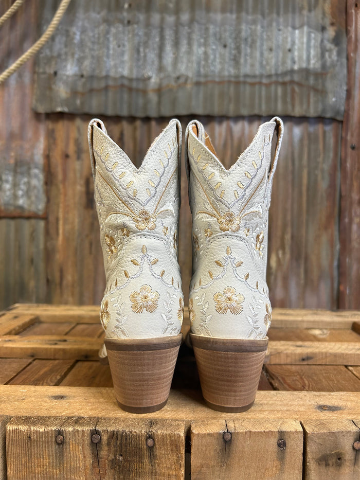 Dingo Primrose White Western Boot