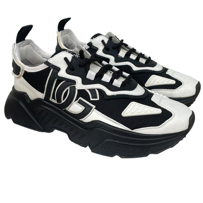 Dolce &amp; Gabbana Black and White Daymaster Trainers