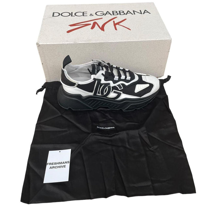 Dolce &amp; Gabbana Black and White Daymaster Trainers