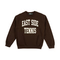 East Side Tennis Club Collegiate Crew Neck 'Brown'