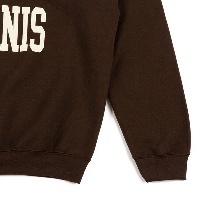 East Side Tennis Club Collegiate Crew Neck 'Brown'