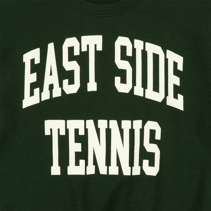 East Side Tennis Club Collegiate Crew Neck 'Green'