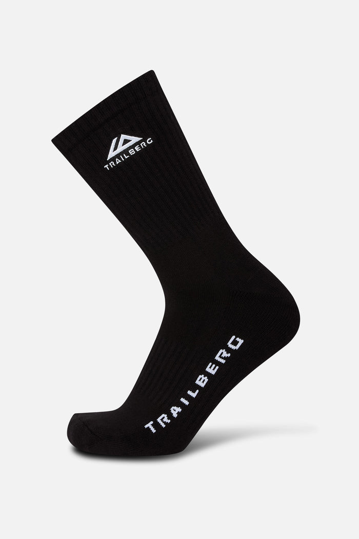 Edgebound 3 Pack Sock - Black