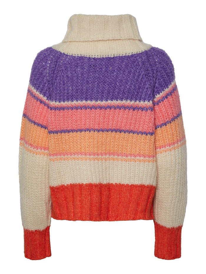 Eila Turtle Neck Knit ( Antique White)