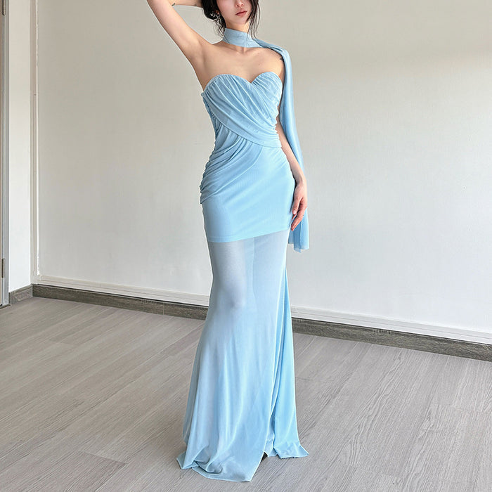 Elegant Mermaid Evening Gown fashionnsio