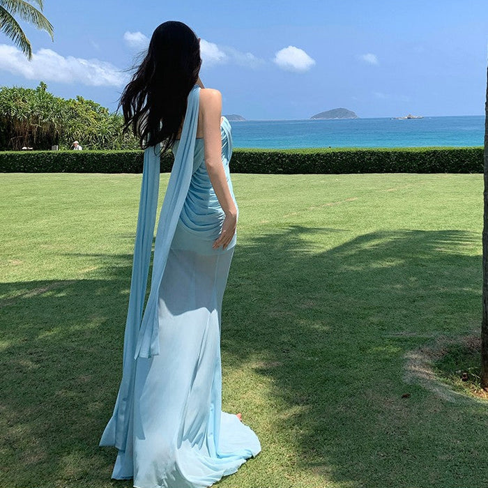 Elegant Mermaid Evening Gown fashionnsio