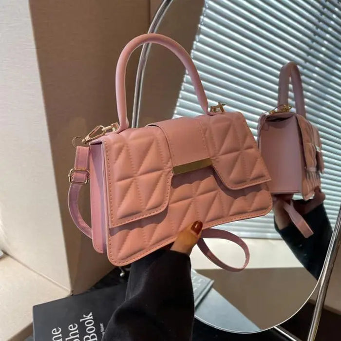 Embossed Textured Fashionable Handbags fashionnsio