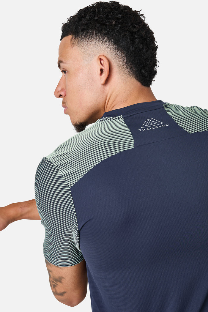 Equator Tee - Storm Blue
