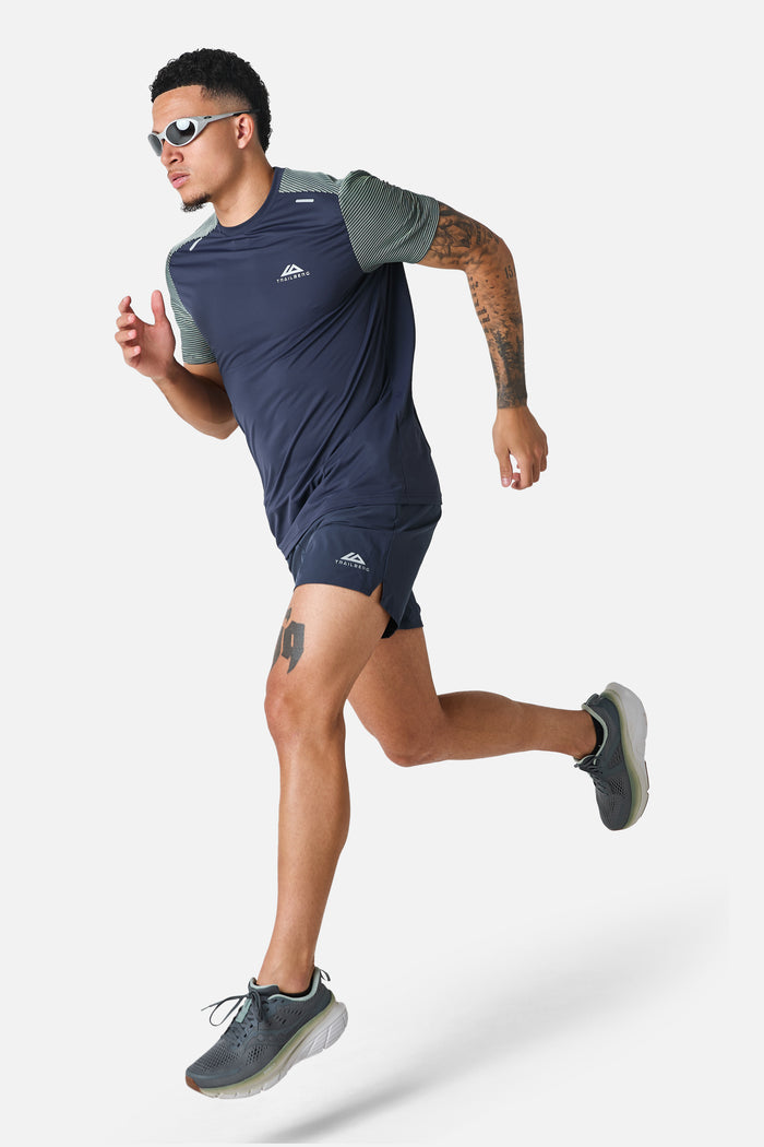 Equator Tee - Storm Blue