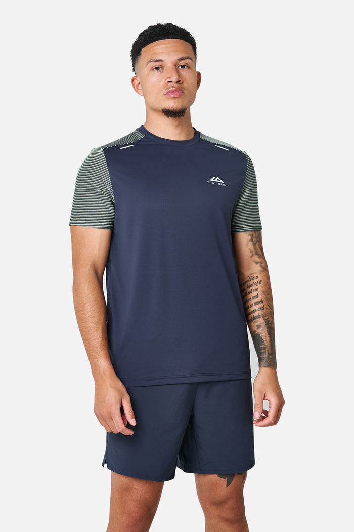 Equator Tee - Storm Blue