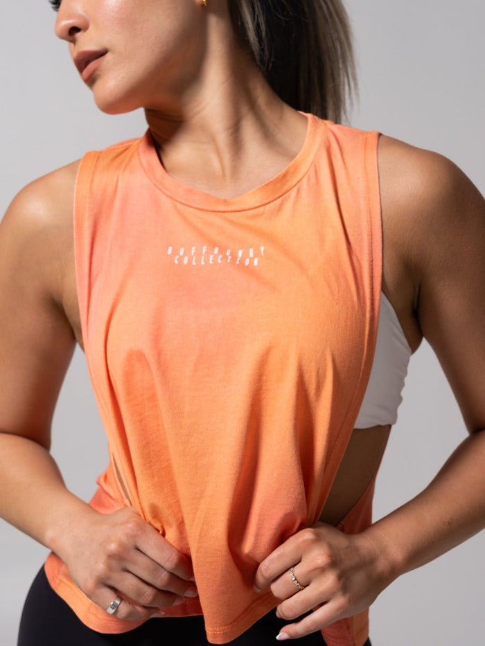 Essential Waist Tank - Lava Print