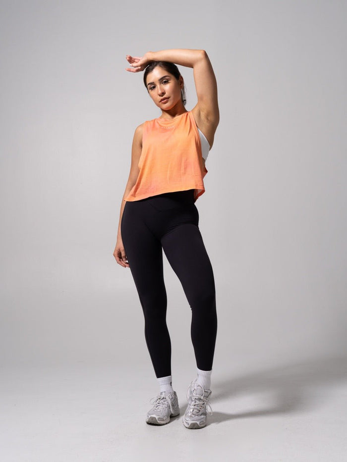 Essential Waist Tank - Lava Print