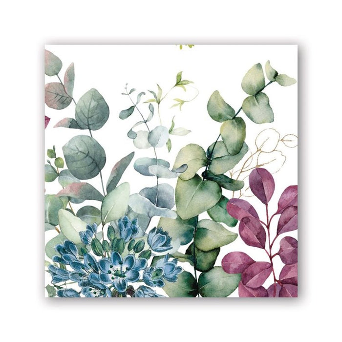 Eucalyptus & Mint Cocktail Napkins