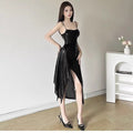Evening Gown Slit Bodycon Dress fashionnsio