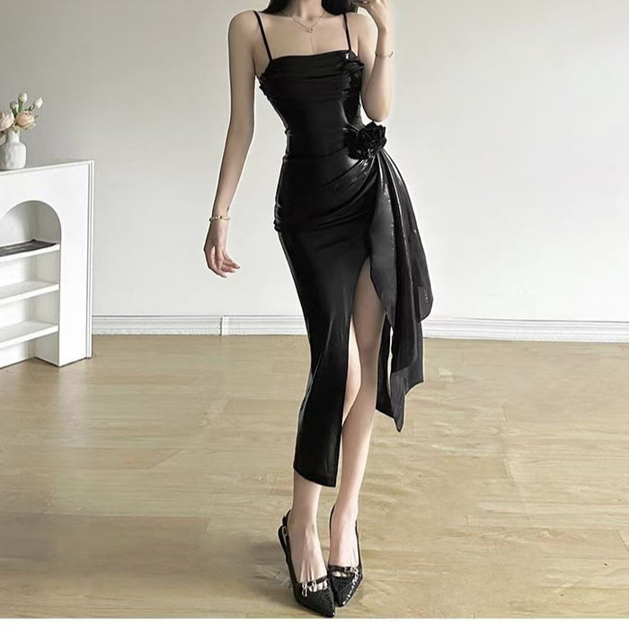 Evening Gown Slit Bodycon Dress fashionnsio