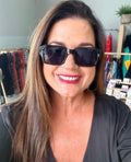 Evie Sunglasses Plain Black