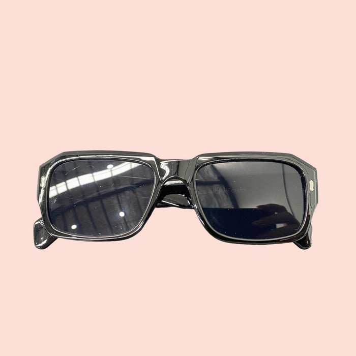 Evie Sunglasses Plain Black