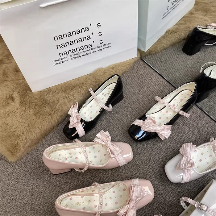 Fairy Bow Ballet Flats - Fashionnsio