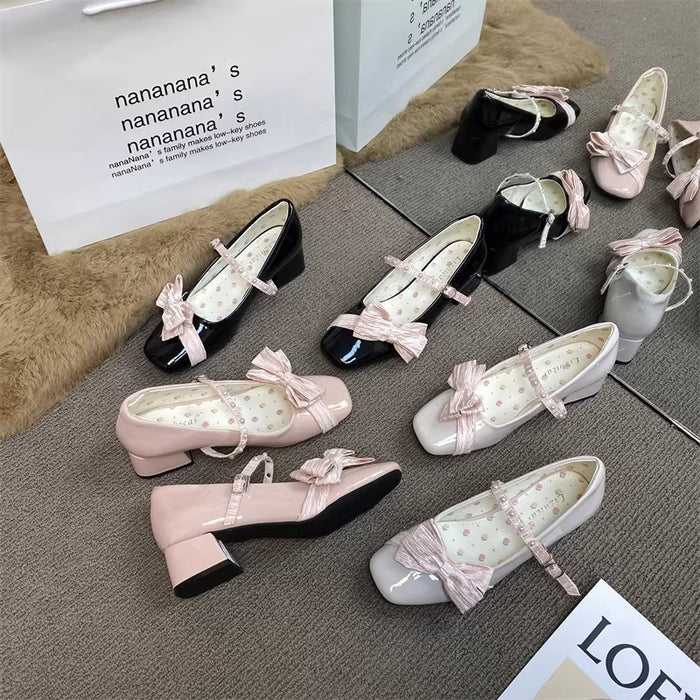 Fairy Bow Ballet Flats - Fashionnsio