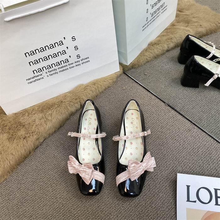 Fairy Bow Ballet Flats - Fashionnsio
