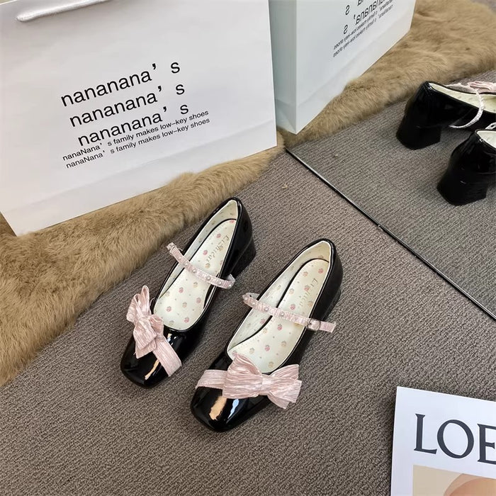 Fairy Bow Ballet Flats - Fashionnsio