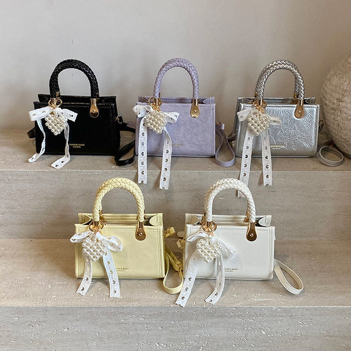 Fashionable Ribbon Tote Handbags - Fashionnsio