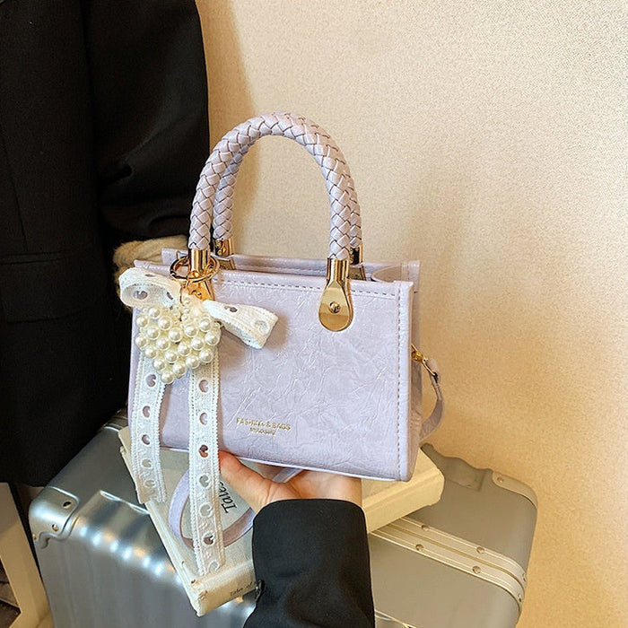 Fashionable Ribbon Tote Handbags - Fashionnsio