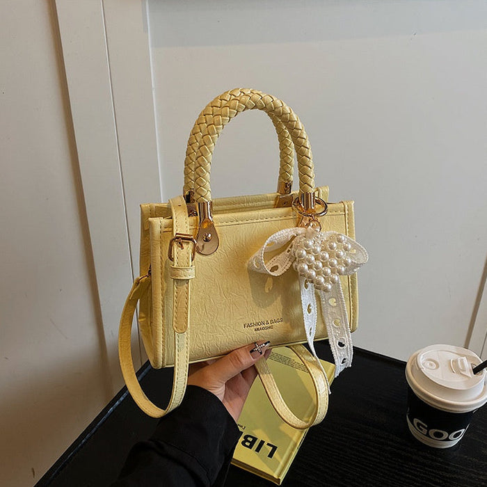 Fashionable Ribbon Tote Handbags - Fashionnsio