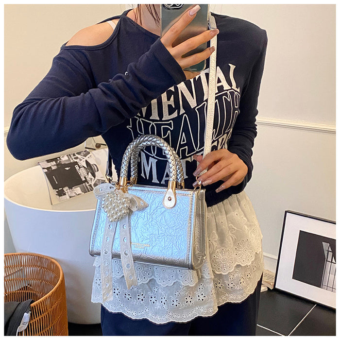 Fashionable Ribbon Tote Handbags - Fashionnsio