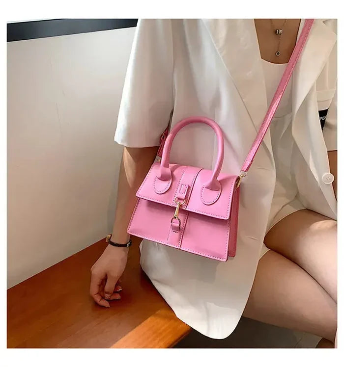 Fashion Lock Flap Handbags fashionnsio