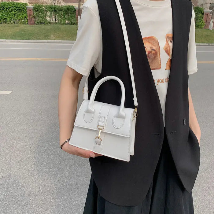 Fashion Lock Flap Handbags fashionnsio