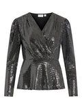 Festia Top (Black/Silver)