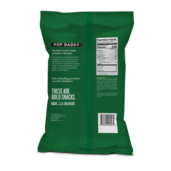 Flavored Popcorn - 5oz - Dill Pickle