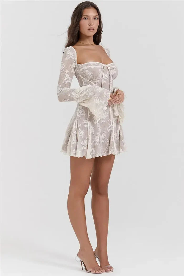 Fairy Mesh Mini Dress fashionnsio
