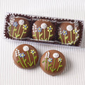 Flowers In Bloom 3pc Chocolate Covered Oreos
