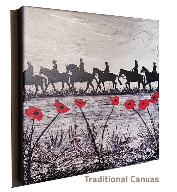 ‘For Heroes And Horses, The Poppies Grow’ - Jacqueline Hurley