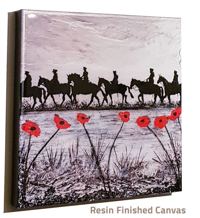 ‘For Heroes And Horses, The Poppies Grow’ - Jacqueline Hurley