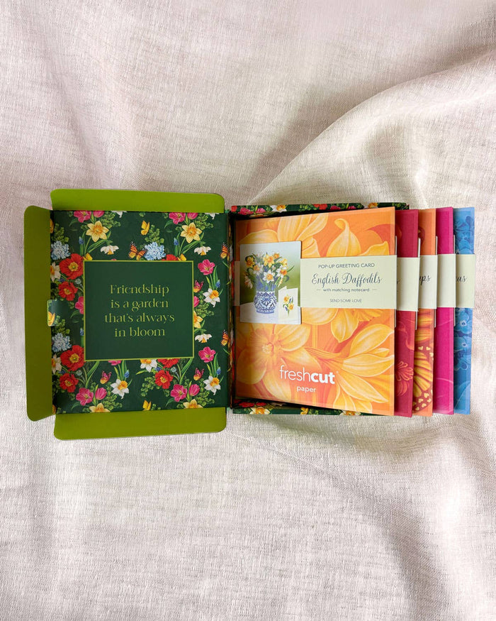 FreshCut Paper LLC - Garden Favorites Gift Box Set of 5 Mini's