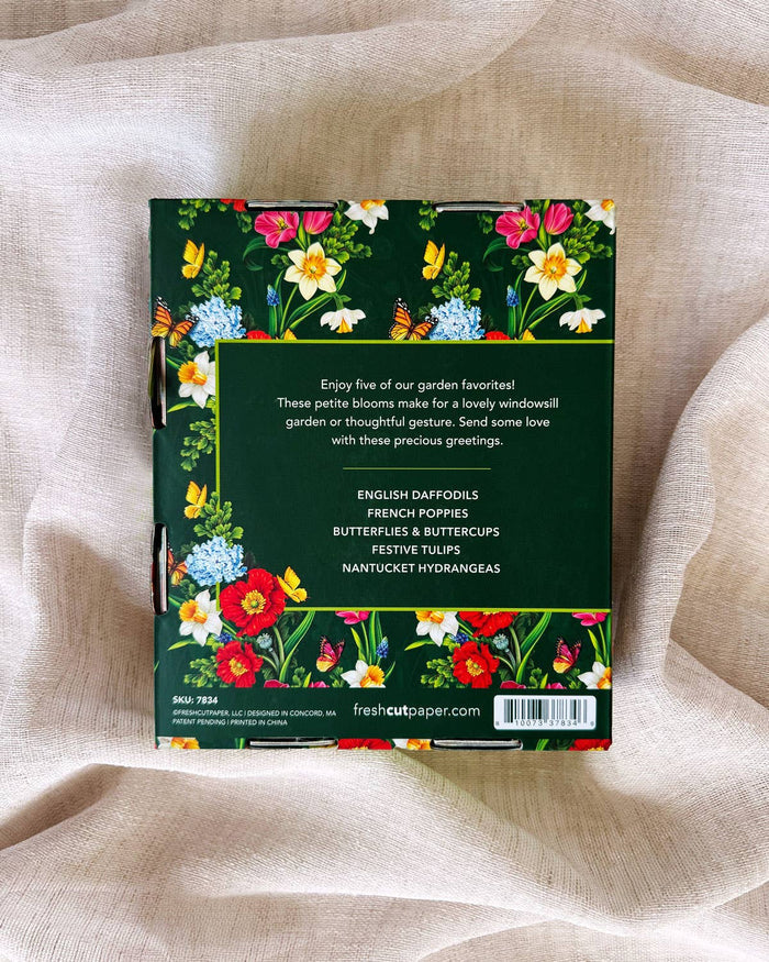FreshCut Paper LLC - Garden Favorites Gift Box Set of 5 Mini's