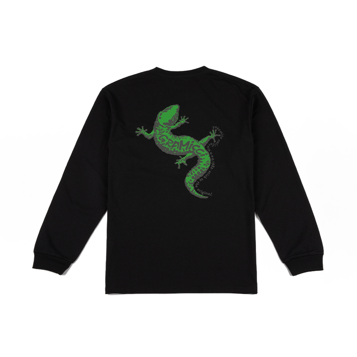 Gecko L/S Tee 'Vintage Black'