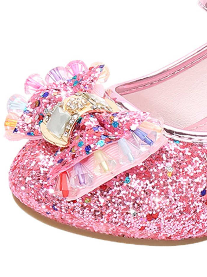 Gem Bow Tie Glitter Princess Shoes By Liv and Mia Mia Belle Girls