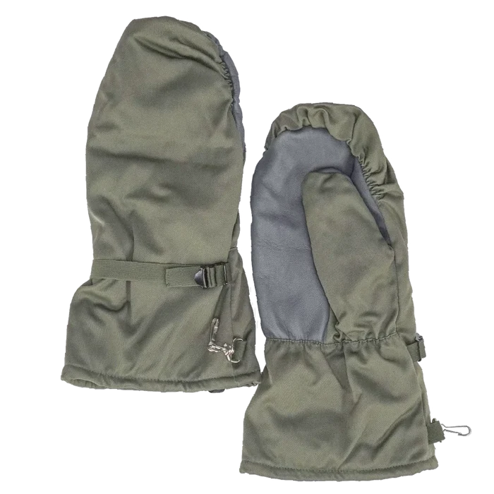 German Army Olive Drab Mittens - German Army Surplus - Mittens